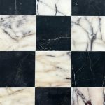6x6 Inch Calacatta Viola Nero Marquina Honed