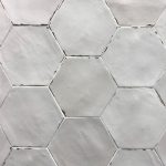 Capri White Hexagon 5.5x6