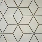 Crema Luna Diamond Cube 2X4 2X2 1X3 Herringbone 3 Inch Hexagon