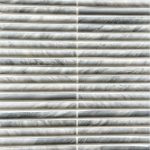 Fluted Bardiglio Honed