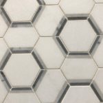 Hexagon Thassos Carrara Bardiglio