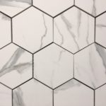 Statuario 6 Inch Hexagon