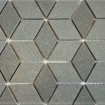 Steel Gray Diamond Cube 2X4 2X2 3 Inch Hexagon 1X3 Herringbone