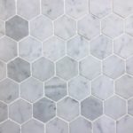 1'', 2'', 3'', 6'' Carrara Hexagon