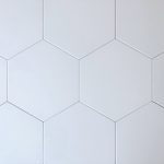 10 Inch Hexagon Toscana White