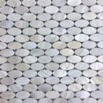 17x30mm White Oval