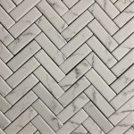 1X4 Herringbone Statuario