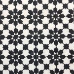 8X8 Moorish Black White