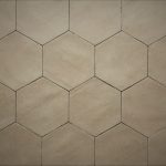 Alivar 6 Inch Hexagon Emory Taupe