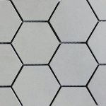 Crema Luna 3 Inch Hexagon 2X4 2X2 1X3 Herringbone Diamond Cube