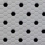 HP 1 Hexagon White Black Matte