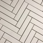 HP Herringbone 2X8 White Gloss Matt