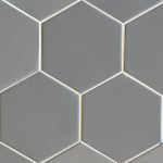 Kromatika 4 Inch Hexagon Grey