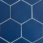 Kromatika 4 Inch Hexagon Naval Blue