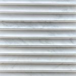 Large Curve Oriental White Honed
