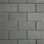 Steel Gray 2X4 2X2 1X3 Herringbone Diamond Cube 3 Inch Hexagon