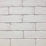 VT 2X8 Toscana Brick Chalk White