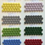 Enamel Glass Colours 1'' Penny Rounds